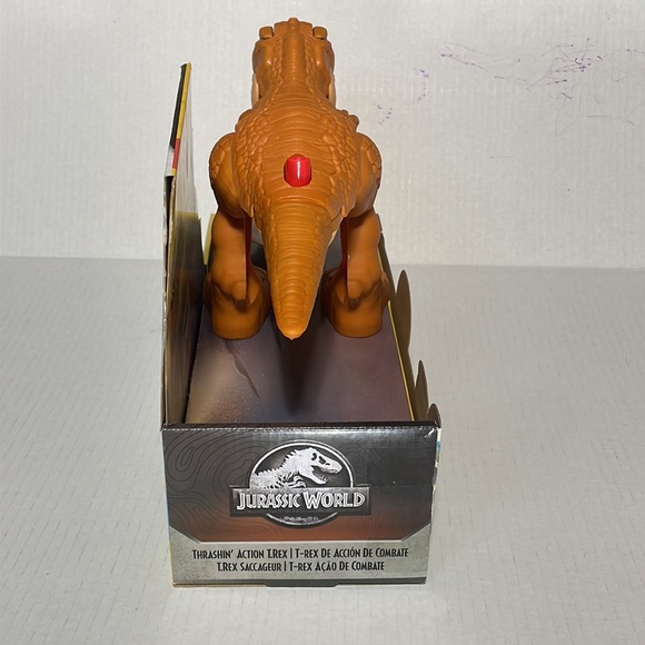 Imaginext Jurassic World Thrashin' Action T. Rex Dinosaur from Fisher-Pr… - Picture 3 of 3